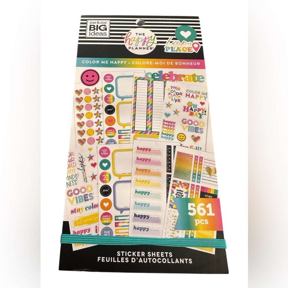 The Happy Planner Color Me Happy Sticker Book